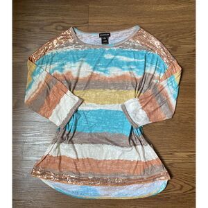 Y2K Multicolor Fairy Sequin Top